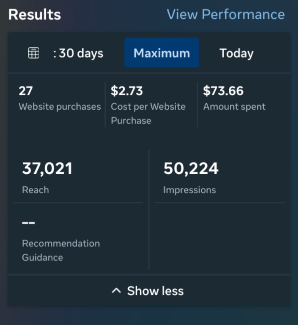 Meta Ads Validation Campaign